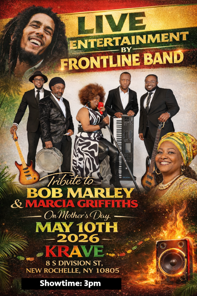 Live Entertainment by Frontline Band | Tribute to Bob Marley and Marcia Griffiths | May 10th, 2026 | @KRAVE